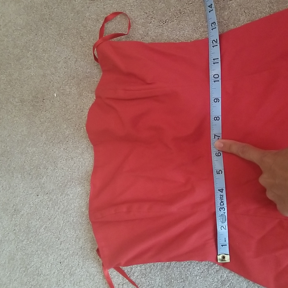 Banana Republic Red Strapless A Line Dress - Picture 6 of 7